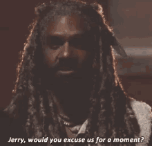 King Ezekiel GIF - King Ezekiel Walking Dead Excuse Us GIFs