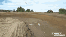 Roost Banked Turn GIF - Roost Banked Turn Motocross Test Drive GIFs