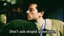 Dont Ask Stupid Questions Castiel GIF - Dont Ask Stupid Questions Castiel Supernatural GIFs