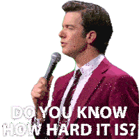 Do You Know How Hard It Is John Mulaney Sticker - Do You Know How Hard It Is John Mulaney John Mulaney Baby J Stickers