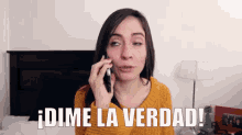 Tell Me The Truth Over The Phone GIF - Tell Me The Truth Tell Me Over The Phone GIFs