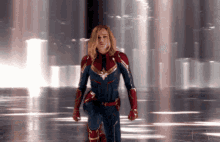 Captain Marvel Superhero GIF - Captain Marvel Superhero GIFs
