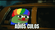 Pepe Clow Adios GIF - Pepe Clow Adios GIFs