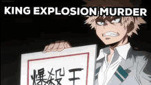 Kingexplosionmurder Bakugo GIF - Kingexplosionmurder Explosion Bakugo GIFs