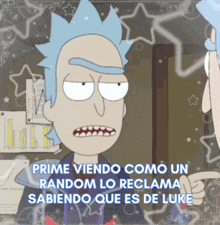 a cartoon of rick from rick and morty
