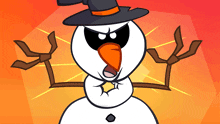 Boo Evil Snowman GIF - Boo Evil Snowman Cut The Rope GIFs