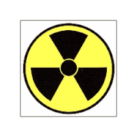радиация Sticker