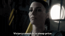 Victory Comes At A Steep Price Seal Team GIF - Victory Comes At A Steep Price Seal Team Mandy Ellis GIFs