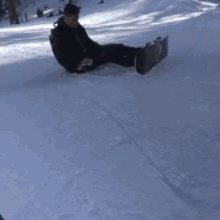 Snowboarding Rolling GIF