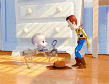 Toy Story Treats Hat Cut Off GIF - Toy Story Treats Hat Cut Off Toy Story GIFs