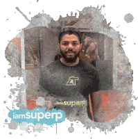 Luis Tavares Superp Sticker - Luis Tavares Superp Iamsuperp Stickers