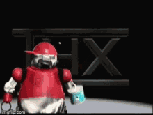 thx logo tex the robot moo can hmm logos