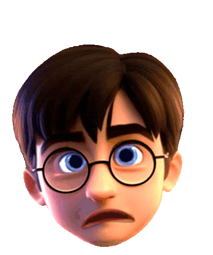 Harry Potter Sad Sticker