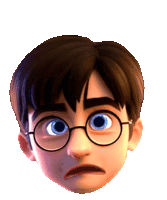 Harry Potter Sad Sticker - Harry Potter Sad Stickers