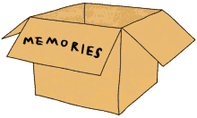 memories box storage reminiscing good times