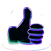 Thumbs Up Approved Sticker - Thumbs Up Approved Good Stickers