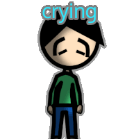 Sad Crying Sticker - Sad Crying Cry Stickers