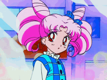 Chibiusa Shocked GIF - Chibiusa Shocked Sailor Moon GIFs