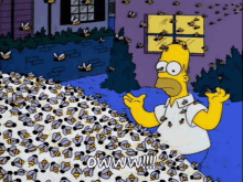 Bees Oww GIF - Bees Oww GIFs
