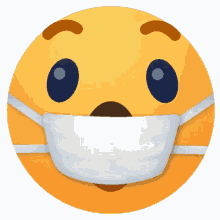 facebook emoji wow open mouth respirator