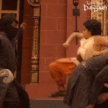 Kicking Bheem GIF - Kicking Bheem Chhota Bheem And The Curse Of Damyaan GIFs