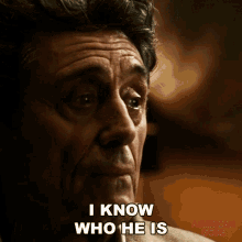 I Know Who He Is Mr Wednesday GIF - I Know Who He Is Mr Wednesday American Gods GIFs