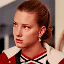 Glee Brittany Pierce GIF - Glee Brittany Pierce Confused GIFs