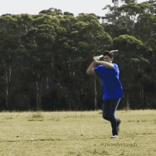 golf playing golf extreme backflip strike