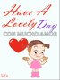 Have A Lovely Day Heart GIF - Have A Lovely Day Heart Love GIFs