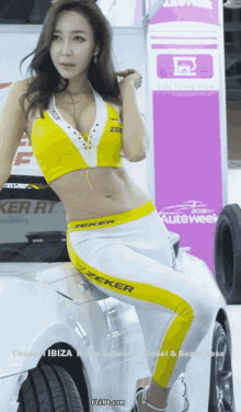 Racing Queen Korean GIF