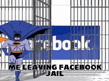 Jail Batman GIF - Jail Batman Facebook GIFs