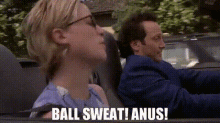 anus ballsweat