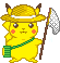 Pokemon Pikachu Sticker - Pokemon Pikachu Hat Stickers