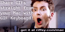 Share Gifs Straight From Your Mac GIF - Drwho Gifkeyboardformac Shocked GIFs