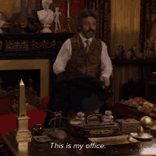 This Is My Office Roland GIF - This Is My Office Roland Blum GIFs