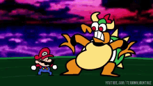 Mario Rekting Bowser Mario GIF - Mario Rekting Bowser Mario Bowser GIFs