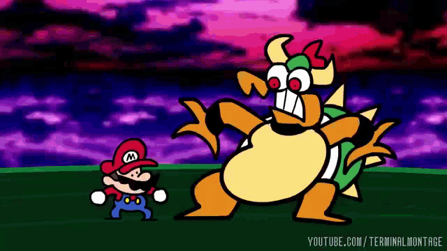 Mario Rekting Bowser Mario GIF - Mario Rekting Bowser Mario Bowser -  Discover & Share GIFs