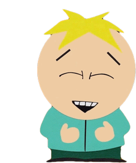 Laughing Butters Stotch Sticker - Laughing Butters Stotch South Park Stickers