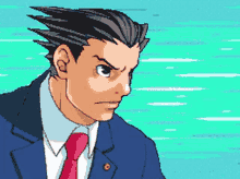 Ace Attorney Objection GIF - Ace Attorney Objection Pfp GIFs