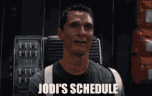 Quarter Jade Schedule GIF - Quarter Jade Schedule Joseph Cooper GIFs
