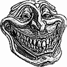 trollface toothygrin