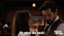 What The Heck Kiss GIF - What The Heck Kiss Hearties GIFs