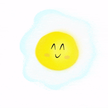egg cute fried egg happy smile