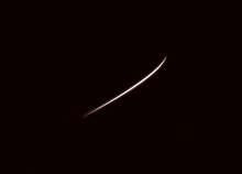 a black background with red and white lines and a white cross