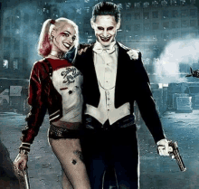 Quinn And Joker GIF - Quinn And Joker GIFs