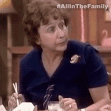 nodding edith bunker all in the family yes uh huh