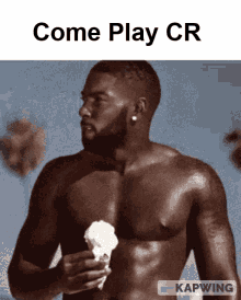 Come Play Cr Ice Cream GIF - Come Play Cr Ice Cream Hot Guy GIFs