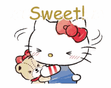 Hello Kitty Sweet GIF - Hello Kitty Sweet Hug GIFs
