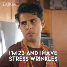 I'M 23 And I Have Stress Wrinkles Tariq GIF - I'M 23 And I Have Stress Wrinkles Tariq Zarqa GIFs