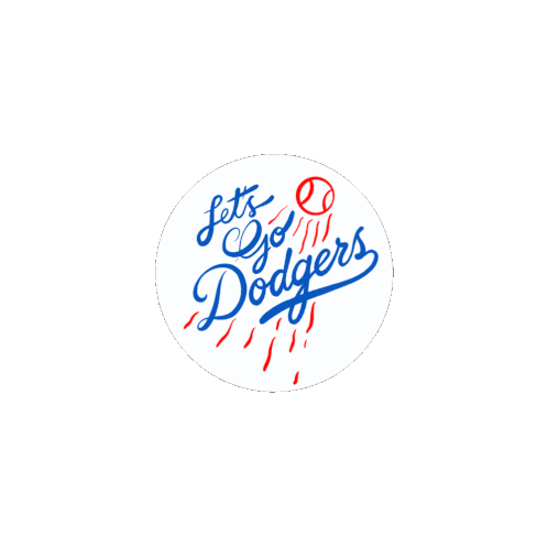 La Dodgers Lets Go Vote Sticker - La Dodgers Lets Go Vote Go Vote Stickers